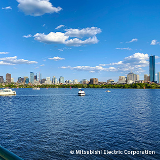 ボストンを流れるチャールズ川