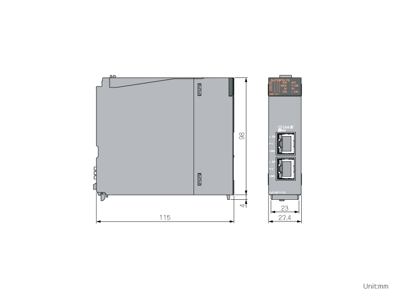 通信販売 新品 MITSUBISHI 三菱 シーケンサー CC-Link IEフィールド QJ71GF11-T2