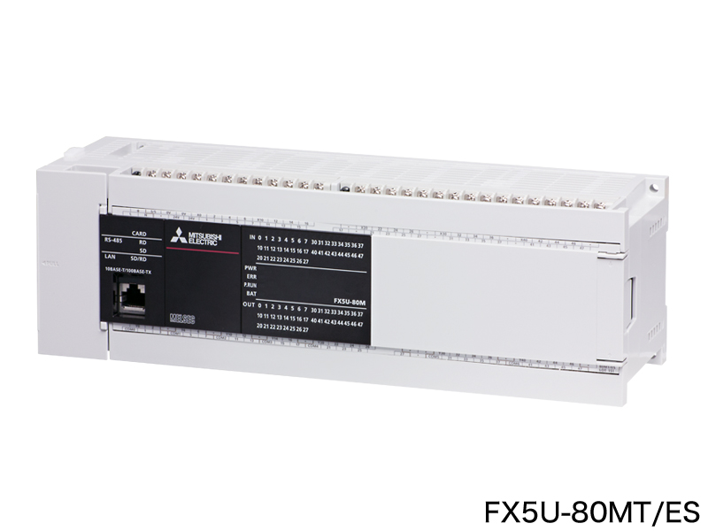 売れ筋がひ！ 新品 MITSUBISHI 三菱 シーケンサ FX5U-80MR ES