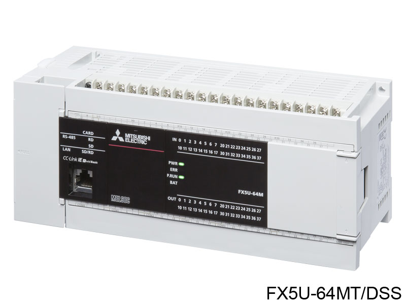 FX5U-64MT/DSS 特長 MELSEC iQ-F シーケンサ MELSEC 仕様から探す