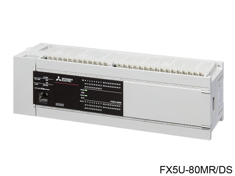 FX5U-80MR/DS 特長 MELSEC iQ-F シーケンサ MELSEC 仕様から探す|三菱