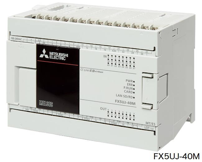 FX5UJ-40MR/ES 特長 MELSEC iQ-F シーケンサ MELSEC 仕様から探す