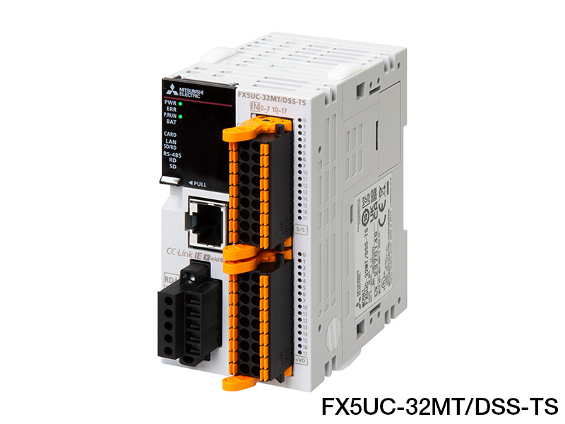 FX5UC-32MT/DSS-TS 特長 MELSEC iQ-F シーケンサ MELSEC 仕様から探す