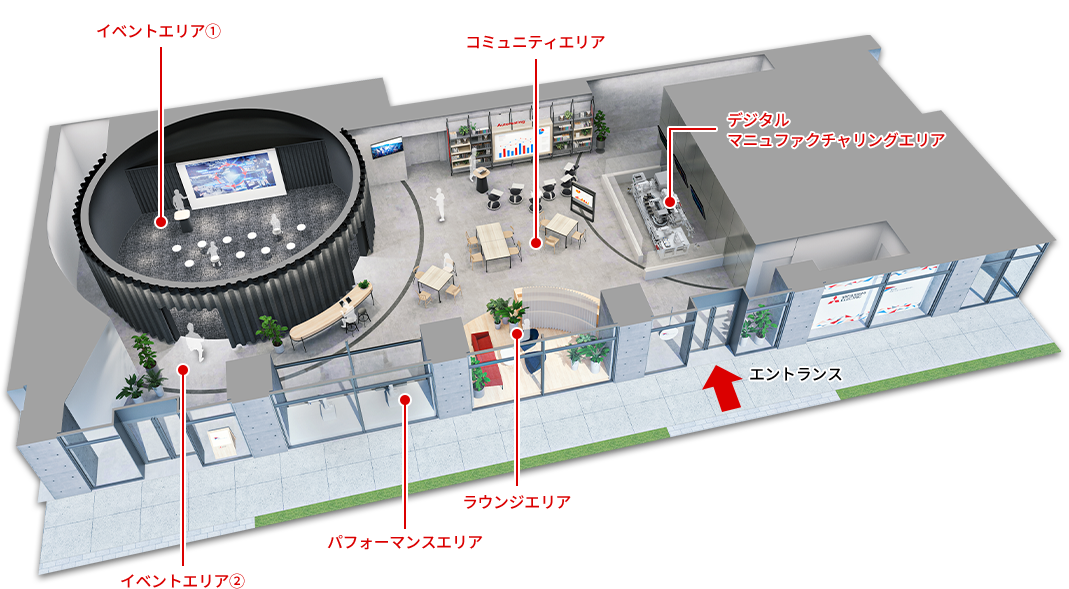 東日本FAソリューションセンターの地図