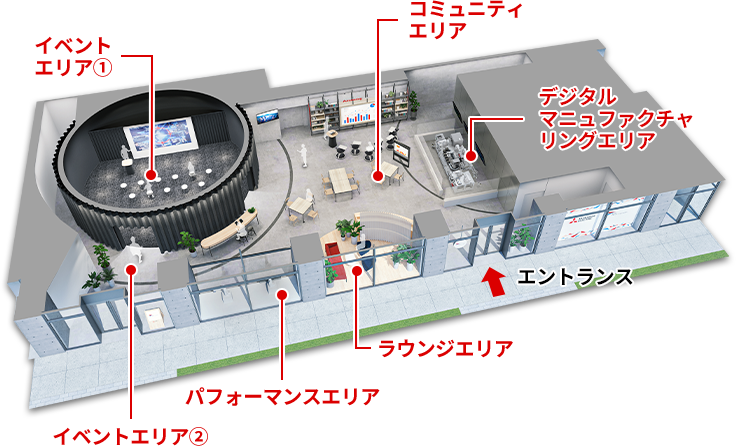 東日本FAソリューションセンターの地図