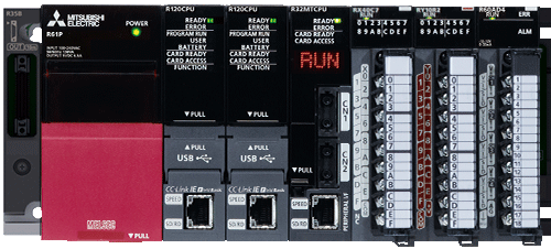 写真：MELSEC iQ-R Series