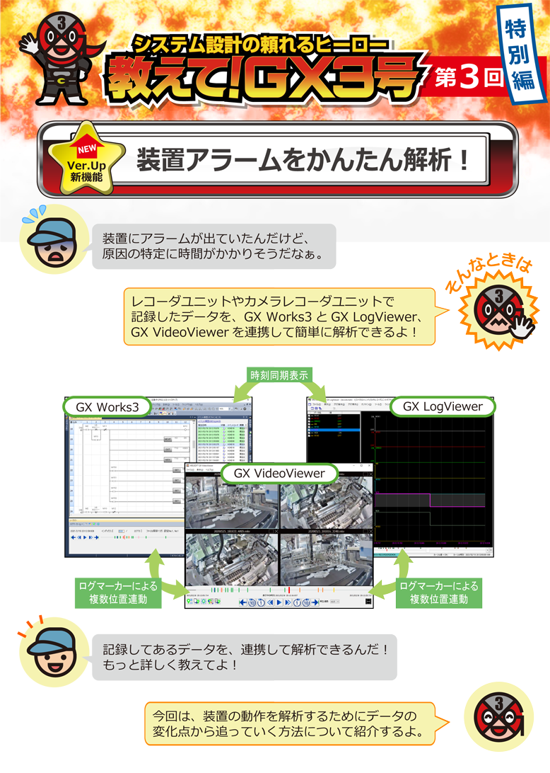 特別編 第3回　装置アラームをかんたん解析！査 