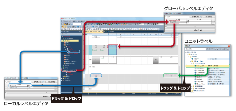 プログラミングの負荷軽減に役立つラベル decoding=