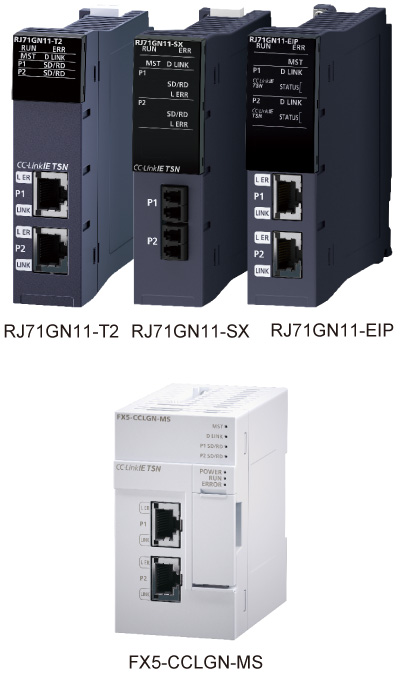 RJ71GN11-T2 / RJ71GN11-EIP / FX5-CCLGN-MS