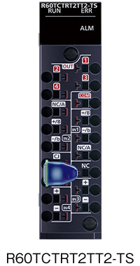 ラインアップ 温度入力/温度調節 MELSEC iQ-Rシリーズ 製品特長