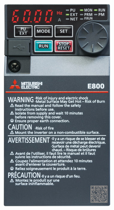 三菱電気 インバーター FR-E840-7.5K-1-