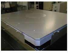 液晶やPDP用製造装置の大形精密位置決めテーブル