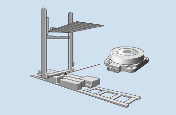 搬送ロボットの回転軸