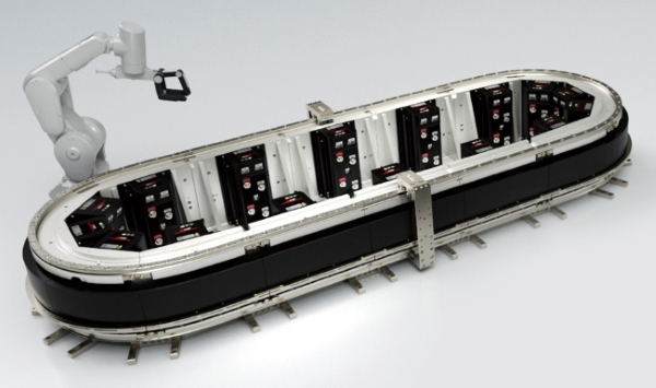 オーバル形状 (⽔平)