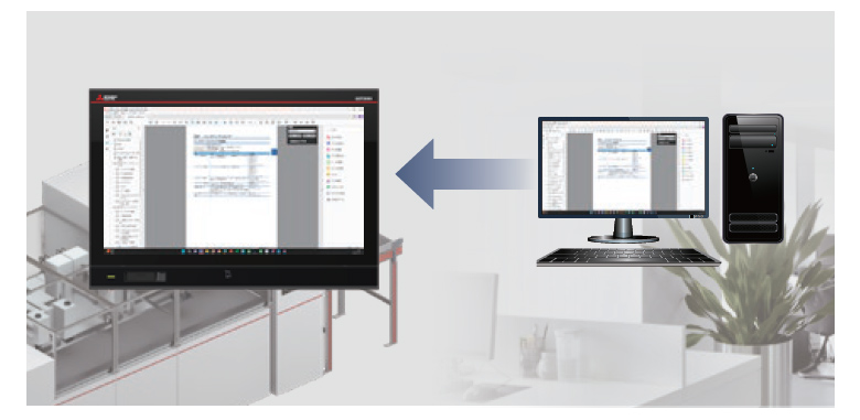 パソコン内のマニュアルを閲覧しながら復旧
