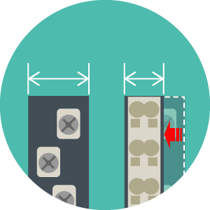 小型化イメージ図