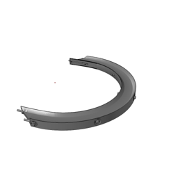 XTS Hygienic Curved Guide Rail ATH9050