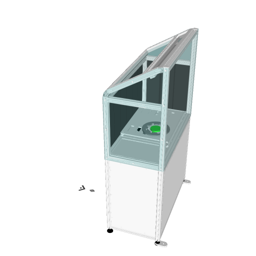 Cabin for manual assembly