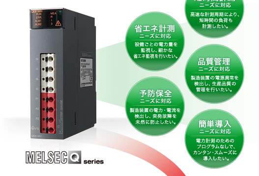 省エネ計測ニーズに対応　予防保全ニーズに対応　短時間計測ニーズに対応　品質管理ニーズに対応　簡単導入ニーズに対応