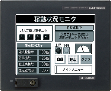 GT1550-QLBD 特長 表示器 GOT 仕様から探す｜三菱電機 FA