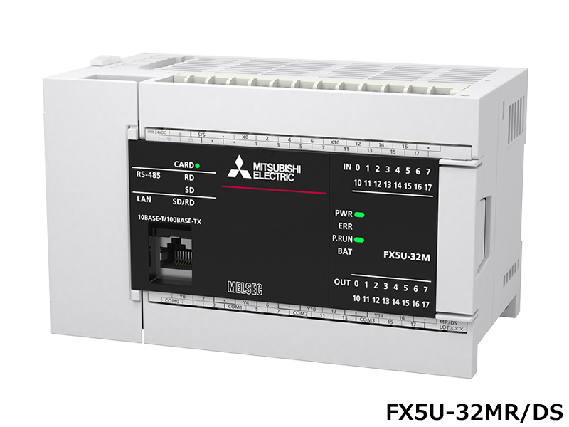 FX5U-32MR/DS 特長 MELSEC iQ-F シーケンサ MELSEC 仕様から探す FX5U-32MR/DS 特長 MELSEC iQ-F シーケンサ MELSEC 仕様から探す