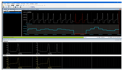 図４．類似波形認識の画面
