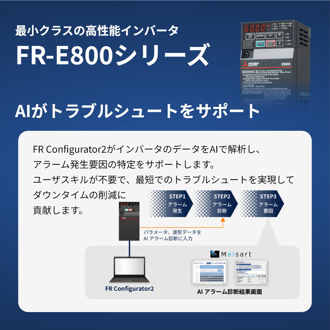 インバータ FREQROL