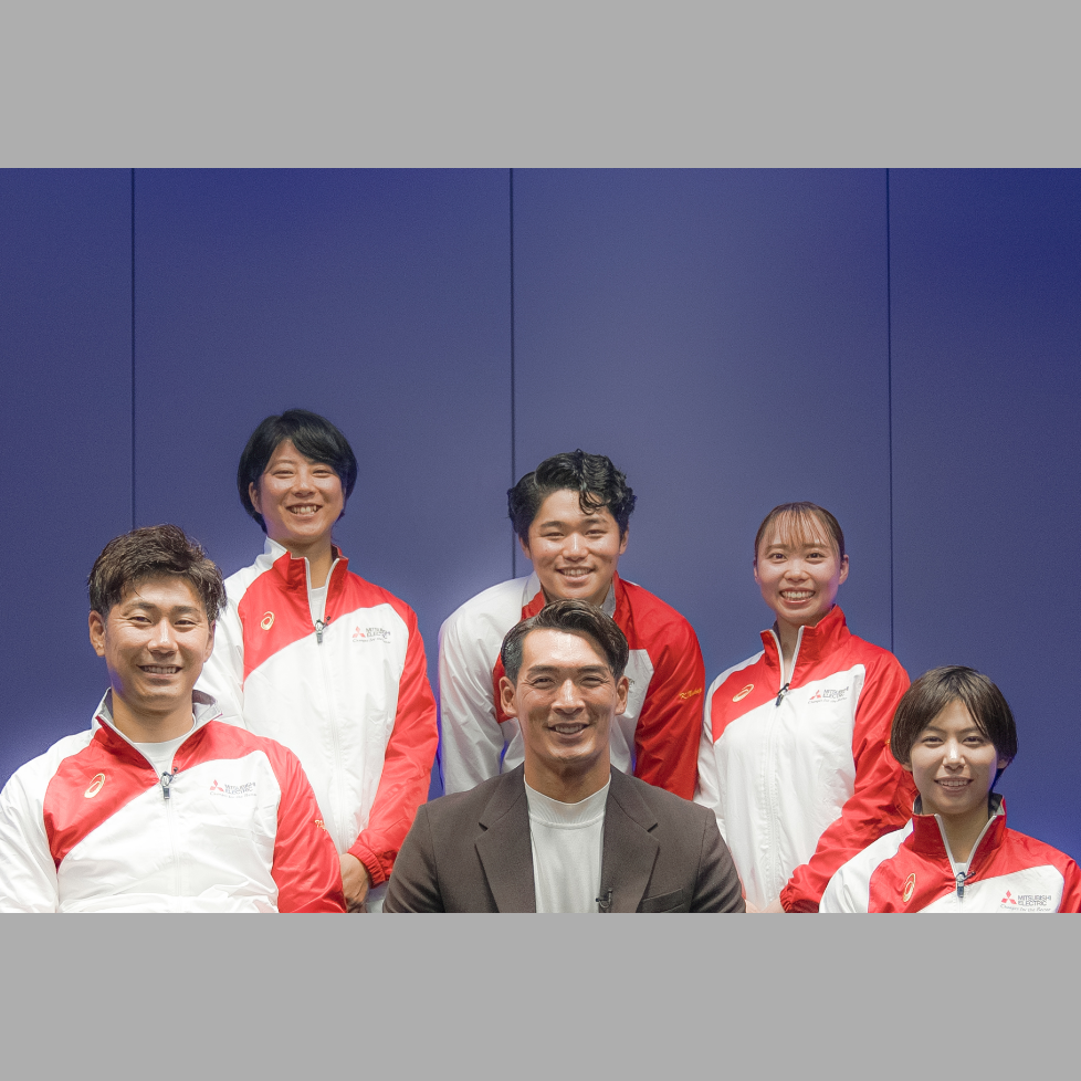 アスリート対談 サッカー元日本代表選手 槙野智章 × 三菱電機トップアスリート
