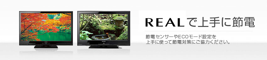 REALで上手に節電