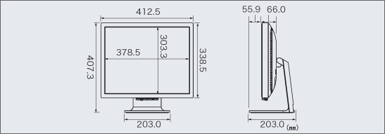 RDT196S / RDT196S(BK) | 液晶ディスプレイ | 生産終了モデル | 三菱