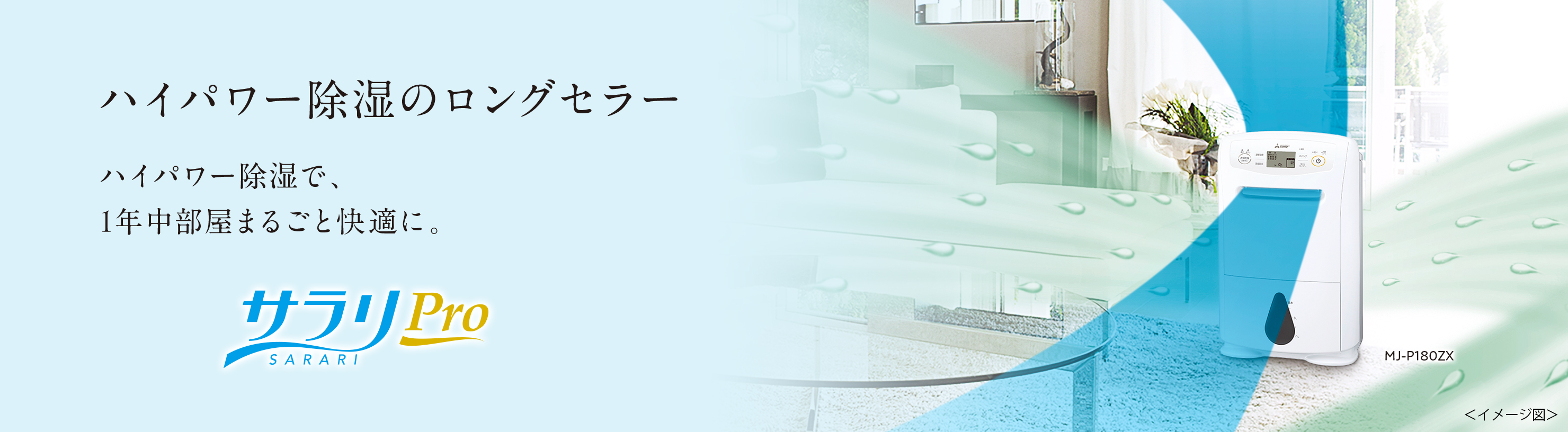 ハイパワー除湿のロングセラー