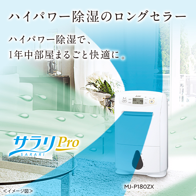 ハイパワー除湿のロングセラー