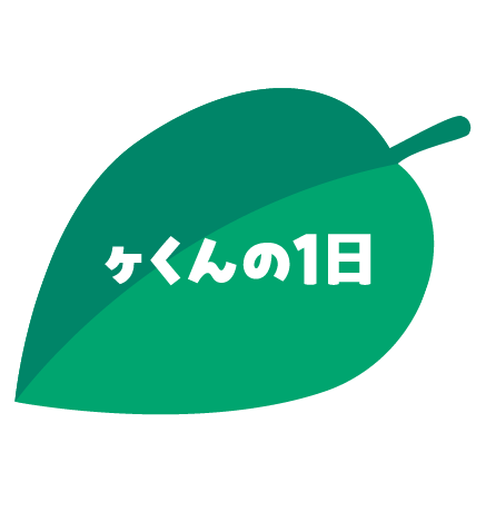 ヶくんの1日