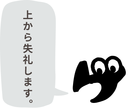 上から失礼します。