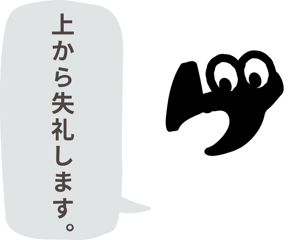 上から失礼します。