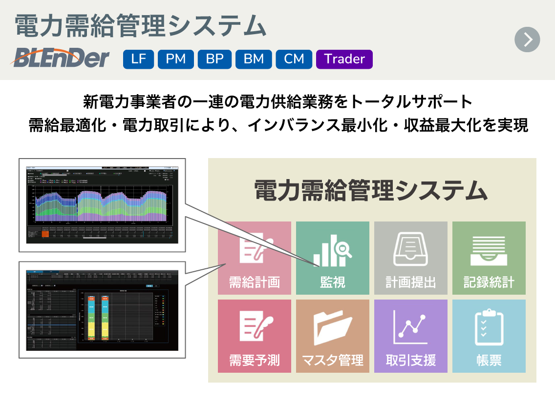 電力需給管理システム