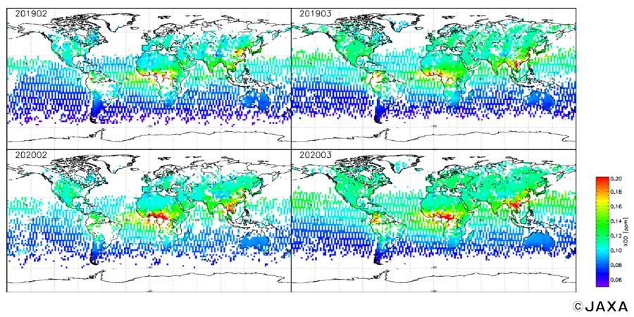 「いぶき」の観測対象