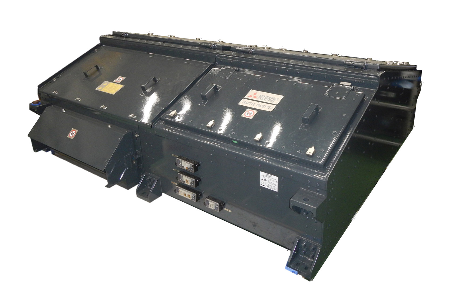 鉄道　電車部品　三菱 オランダ鉄道の2階建て新型車両向け車両用電機品の出荷を開始