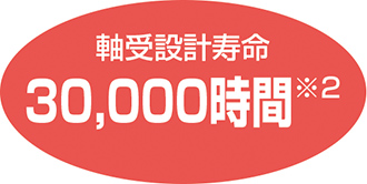 寿命30000時間