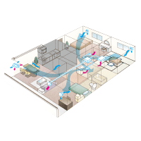 エアフロー環気システム〈壁排気タイプ〉