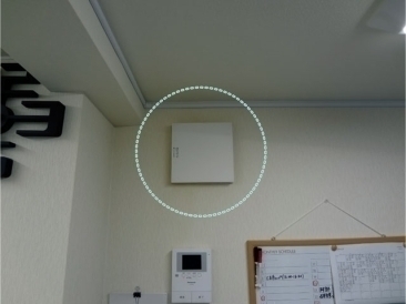 「ヘルスエアー®機能」搭載　循環ファン　設置状態