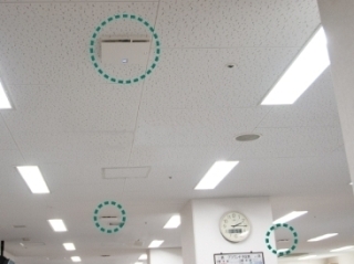 メインのオフィスに14台設置