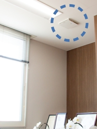 応接室に10畳用を導入