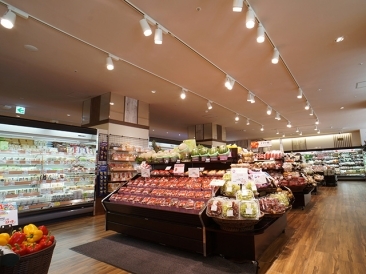 青果売り場 LEDスポットライト「鮮明」