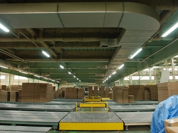 工場内低天井部分