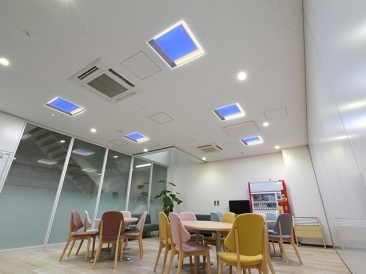 食堂　朝/夕シーン