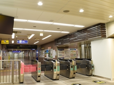 東武鉄道 曳舟駅 改札