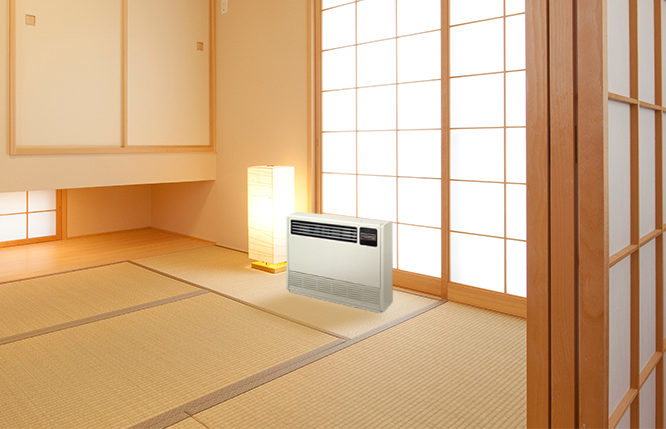 コンパクト設計で狭いところに設置可能