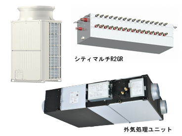 ビル空調マルチエアコンとの潜顕スマート除/加湿空調システムのご提案