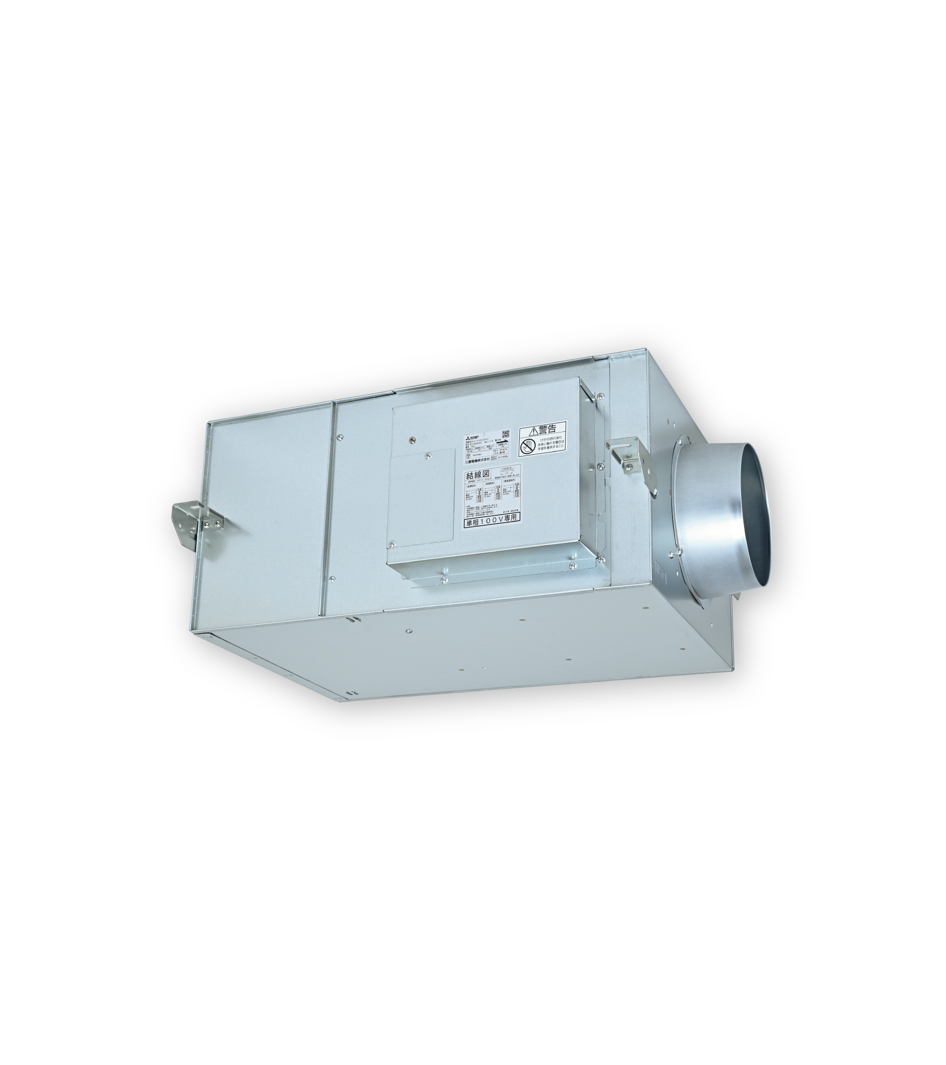 ストレートシロッコファン（天吊埋込タイプ-消音形）〈DCブラシレスモータ搭載〉